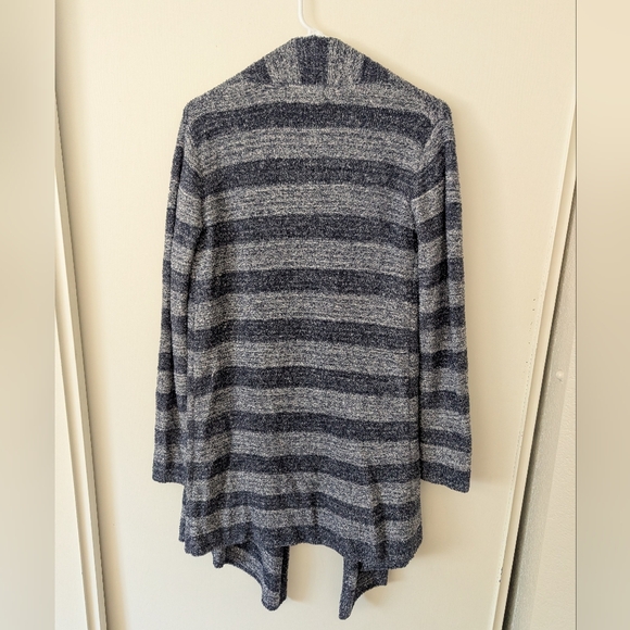 Barefoot Dreams Womens Medium Cardigan Blue Gray Cozy Loungewear Sleepwear - Picture 5 of 7